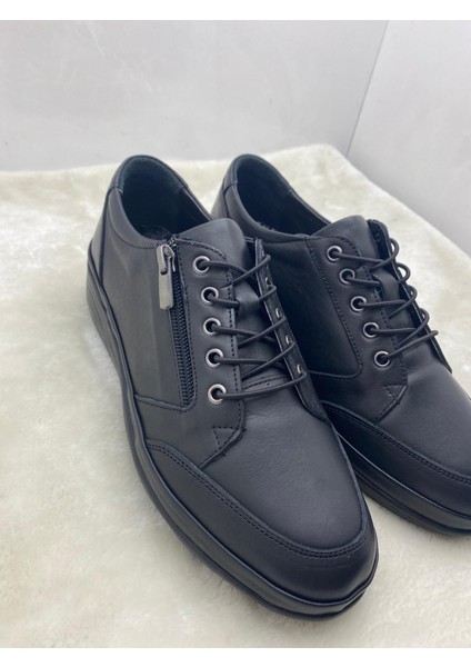 8568 Hakiki Deri Bayan Comfort Günlük Ayakkabı - Siyah - 40 - ST02158-SİYAH-40 fiyatları