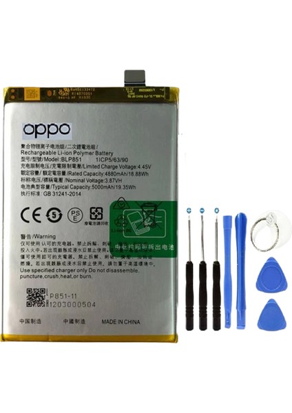 Oppo A74 5g Pil Batarya ve Tamir Seti