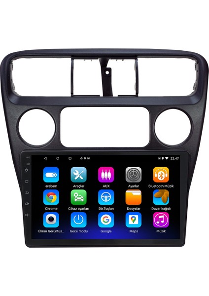 Honda Accord Android 12 Kablosuz Carplay Navigasyon Multimedya Ekran Teyp - MY-0609W-