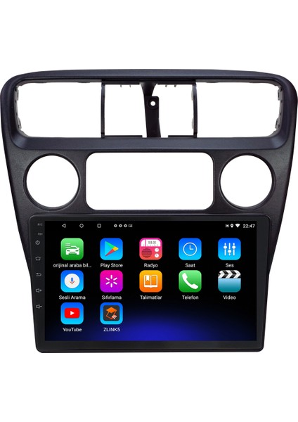 Honda Accord Android 12 Kablosuz Carplay Navigasyon Multimedya Ekran Teyp - MY-0609W- modelleri
