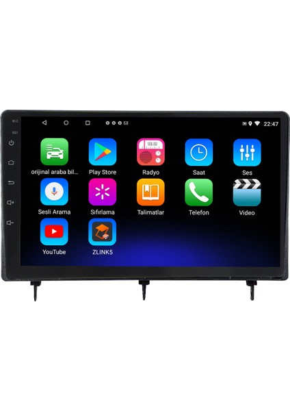 Honda Civic Android 12 Kablosuz Carplay Navigasyon Multimedya Ekran Teyp - MY-0609W-