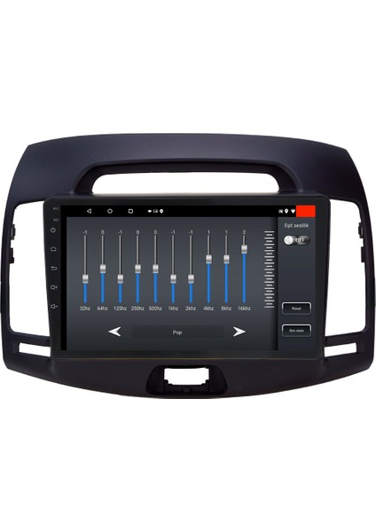 Hyundai Elantra Android 12 Kablosuz Carplay Navigasyon Multimedya Ekran Teyp - MY-0609W-