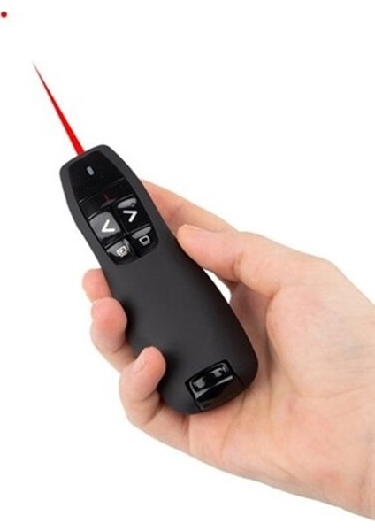 2.4ghz Kablosuz USB Powerpoint Sunumu Dahili Alıcı Kırmızı Işık Uzaktan Kumanda Sunum Kumandası fırsatları