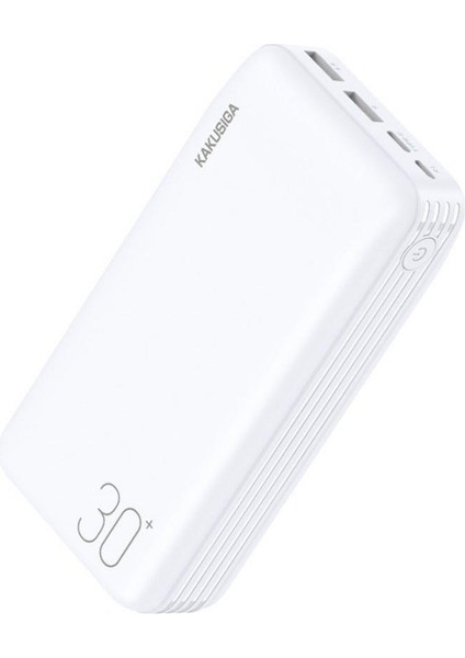 30000 Mah 3 Portlu Powerbank 22.5W Hızlı Şarj Desteği Taşınabilir Şarj Cihazı Ksc-429