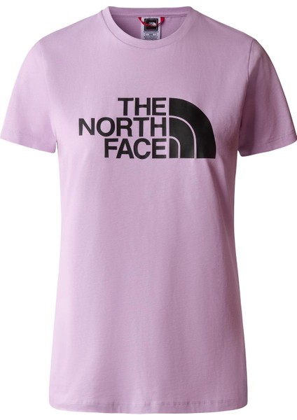W SS Easy Tee Mor Kadın T-Shirt NF0A4T1QHCP1