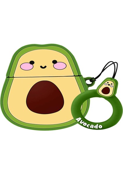 Airpods Pro 2.nesil Kılıf Cartoon Figürlü Silikon Crtn-Fgr-Avcd