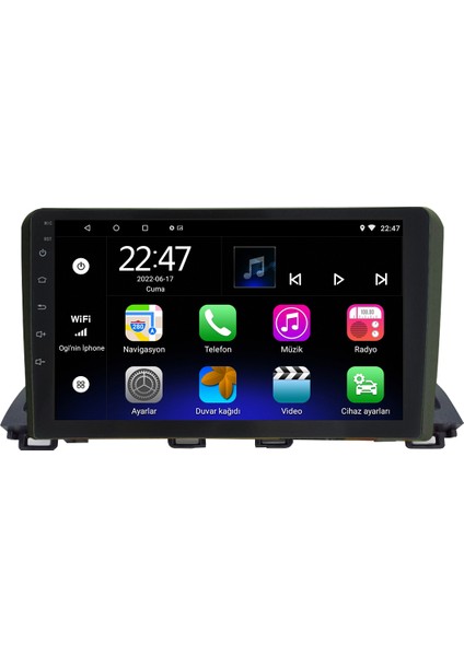 Mazda 3 Android 12 Kablosuz Carplay Navigasyon Multimedya Ekran Teyp - MY-0609W-