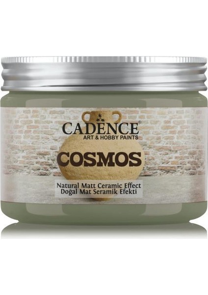Cosmos Doğal Mat Seramik Efekti CS10 Küf Yeşili 150ML