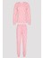 Pembe Desenli Pijama Takımı 6