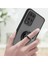 Oppo A54 4g Için Yüzük Stand Mat Sert Silikon Telefon Kılıfı - Siyah (Yurt Dışından) 5