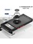 Google Pixel 7 Için Yüzük Stand Mat Sert Silikon Telefon Kılıfı - Siyah (Yurt Dışından) 3