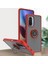 Xiaomi Poco F3 Için Yüzük Stand Mat Sert Silikon Telefon Kılıfı - Kırmızı (Yurt Dışından) 1