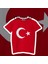 Bayrak Baskılı T-Shirt 1