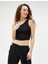 Crop Fitilli Atlet Asimetrik Yaka 1