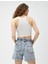 Crop Atlet Halter Yaka Pencere Detaylı Fitilli 4