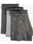 3'lü Boxer Seti Eğlence Baskı Detaylı Pamuklu 2