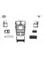 Meriç® Seat Cordoba Ön Torpido Kaplama Maun 9 Parça 1999-2002 1