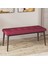 Concept Pir Serisi 80X130 Sabit Barok Ahşap Desen Mutfak Masa Takımı ve 4 Sandalye 1 Bench 3