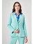 Basic Klasik Mint Ceket 4