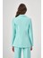 Basic Klasik Mint Ceket 5