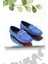 Saks Süet Kadın Loafer Ayakkabı K01542167302 1