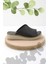 Siyah Leather Kadın Terlik K04281204003 1