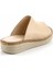Bej Leather Kadın Terlik K04281204003 4