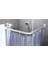 Banyo Perde Borusu Köşeli 1