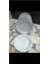 Yaldızlı Yemek Tabağı 6lı 19CM 2