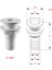 1-1 / 4 "thru-Hull Bılge Pompa Hortum Mutlu Konnektörü Tekne Yat 1-1 4 Inç (Yurt Dışından) 5