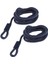 Tekne Yerleştirme Fender Tampon Hattı 1/4 Inç x 5ft Mavi Örgülü Deniz Halat (Yurt Dışından) 1