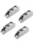 4 Adet Deniz Tekneleri 316 Paslanmaz Çelik 1/8inç - 1/4inch Dock Halat Klips (Yurt Dışından) 1