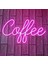 Coffee Kafe Kahve Neon LED TABELA(60X30CM) 1