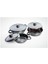 Omlet Set 6 Parça (Çelik Kapaklı) 1