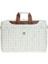 Monogram Beyaz/taba Unisex Laptop & Evrak Çantası Brıefcase-Mn 1
