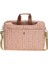 Monogram Pembe/taba Unisex Laptop & Evrak Çantası Brıefcase-Mn 4