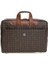 Monogram Kahve/taba Unisex Laptop & Evrak Çantası Brıefcase-Mn 1