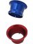 24-30MM Arayüzü Için 50MM Hava Filtresi Arayüz Bardağı Kırmızı Mavi (Yurt Dışından) 1