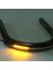 Cafe Racer Frame Hoop Uç Koltuk Döngüsü ve LED Kuyruk Işığı Düz ​​175MM (Yurt Dışından) 4