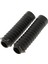 2x Motosiklet Ön Çatal Yumuşak Lastik Çizmeler Toz Kapağı 210X45X30MM - Siyah (Yurt Dışından) 2
