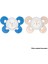Physio Comfort Silikon Emzik (Mavi, 6-12 Ay, 2'li) 2