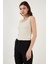 Slim Fit Kalın Askılı Dantelli Kare Yaka Bürümcük Atlet Bayan Atlet 5864979 5