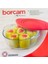 Kapaklı Yuvarlak Borcam Tencere 2100CC 59001 2