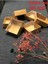 Modern Box 500 Adet 8X8X3 cm Asetat Kapaklı Kraft Kutu Düğün Nişan Kına Hediyelik Kutu 1