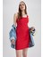 Coool Bodycon Basic Fitilli Kaşkorse Mini Askılı Elbise A0732AX23SM 3