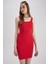 Coool Bodycon Basic Fitilli Kaşkorse Mini Askılı Elbise A0732AX23SM 5