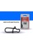 5016 Sahte Balık Klipsi Snap Inox 10'lu Paket Mat Black 0 1
