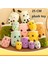25 cm Peluş Oyuncak Kawaii Peluş Süt Çay Hayvan Sevimli Yumuşak Inci Süt Çay Oyuncak (Yurt Dışından) 2