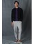 Hery Smart Erkek Chino Pantolon Slim Fit Açık Gri 1