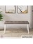 Concept Roz Serisi 80X132 Mdf Açılabilir Beyaz Mermer Desen Mutfak Masası Takımı 4 Sandalye 1 Becnh 2